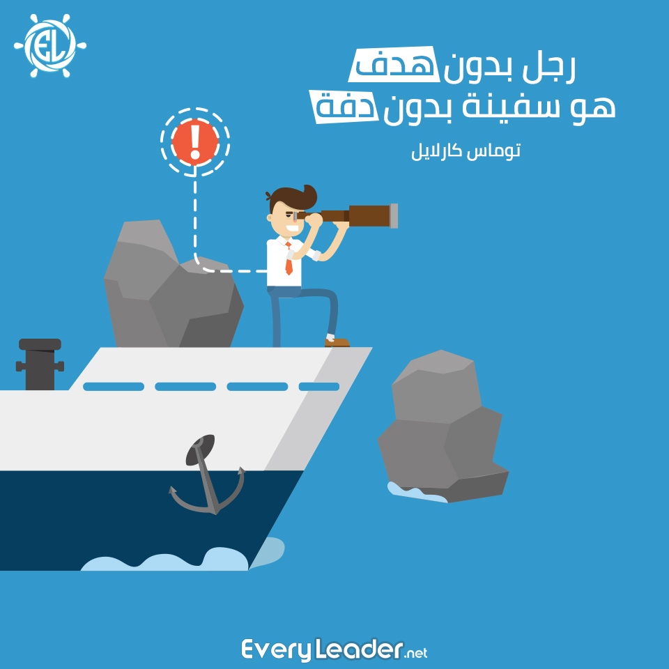 EveryLeader-Leadership-Arabic-quotes-Man-Without-Goal