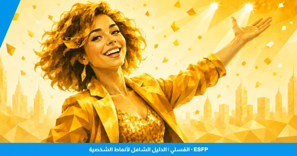16 esfp personality ar entertainer Arabic