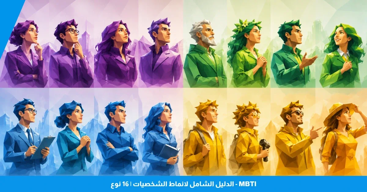 mbti guide 16 types de personnalite Arabic
